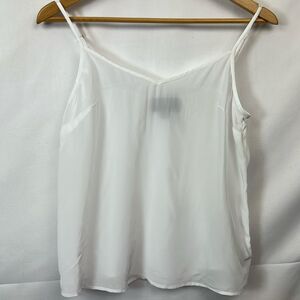 J. Crew Collection White Chemise slip vneck NWOT size 00